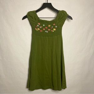 *GIFTED* GYMBOREE green girls dress size 8